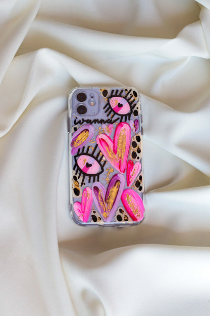 Golden Eye Pink Case